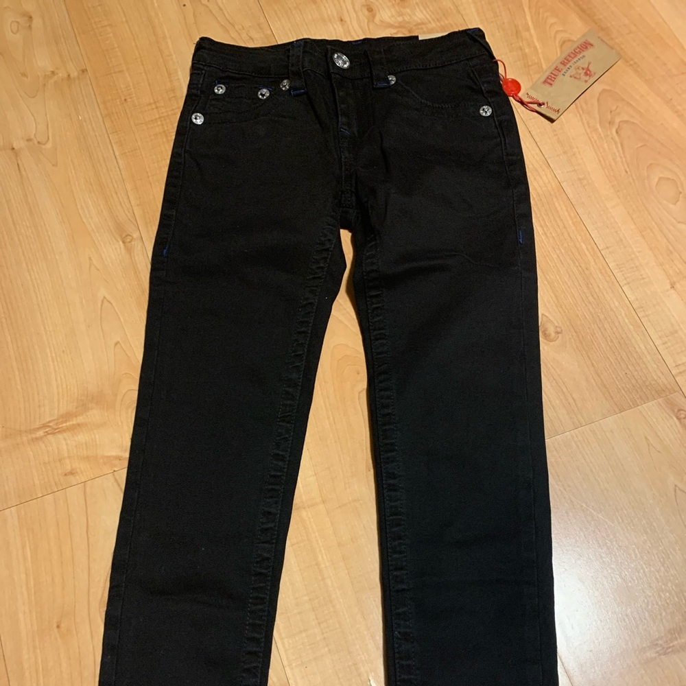 True Religion Black Jeans Brand New 7